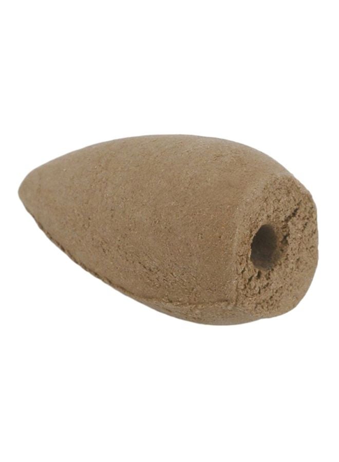 40 قطعة من بخور خشب الصندل على شكل الطلقات بني - Image 2